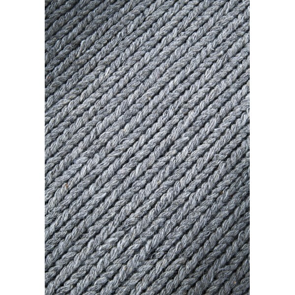 Covor tip traversă gri țesut manual din lână 80x200 cm Francois – Villeroy&Boch-image-4