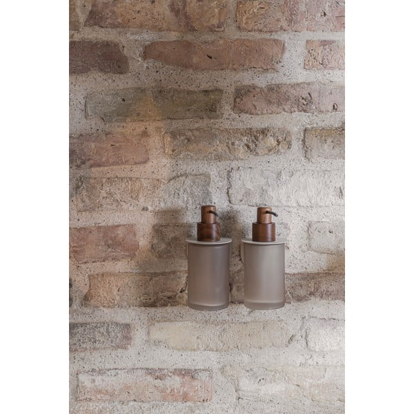 Dozator de săpun lichid bej din sticlă 280 ml Modest – Mette Ditmer Denmark-image-3