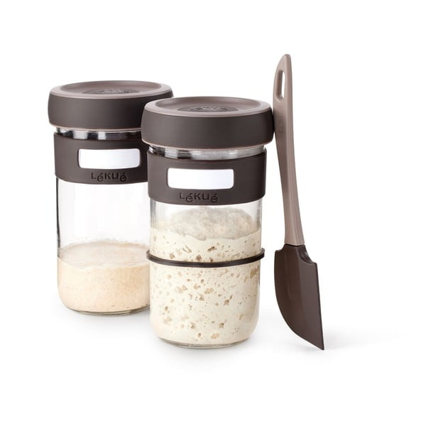 Kit pentru maia de casă  2 buc. 700 ml – Lékué