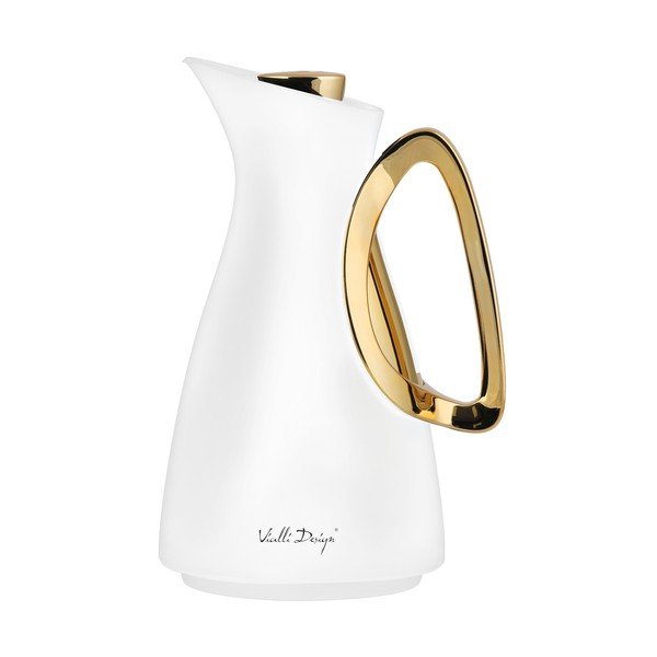 Termos alb/auriu 1 l Alessia – Vialli Design