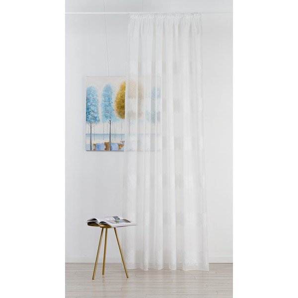 Perdea albă 140x260 cm Musette – Mendola Fabrics-image-1