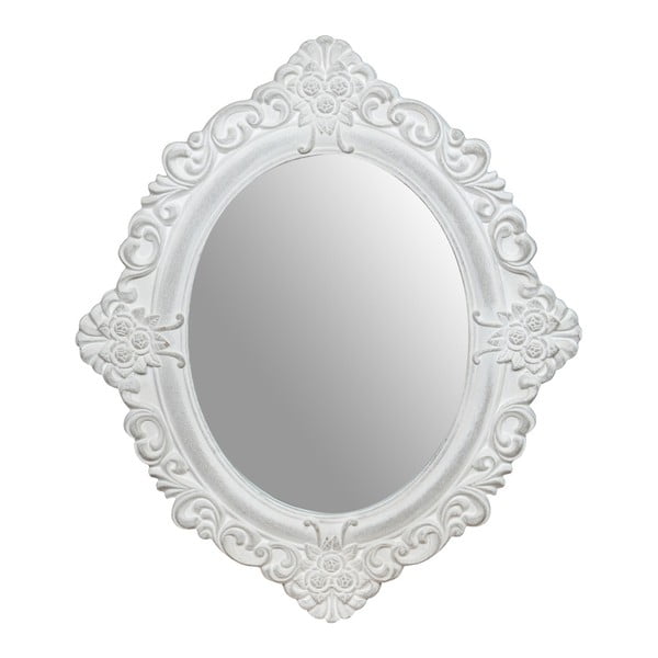 Oglindă Crido Consulting Oval, alb