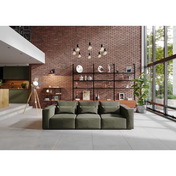 Modul pentru canapea verde (cu colț variabil) Riposo Ottimo – Sit Sit-image-4