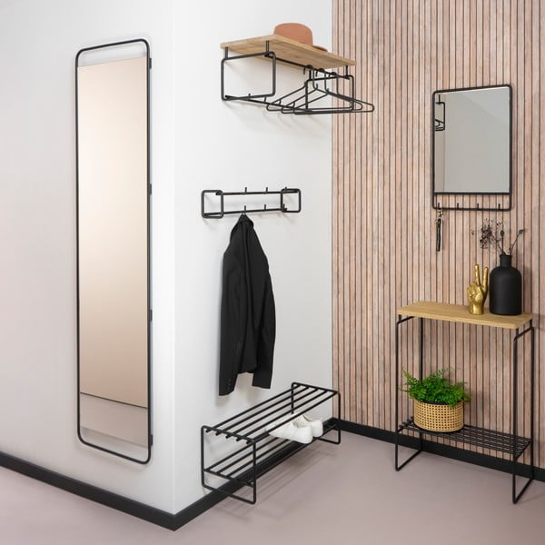 Pantofar negru din metal Clint – Spinder Design-image-2