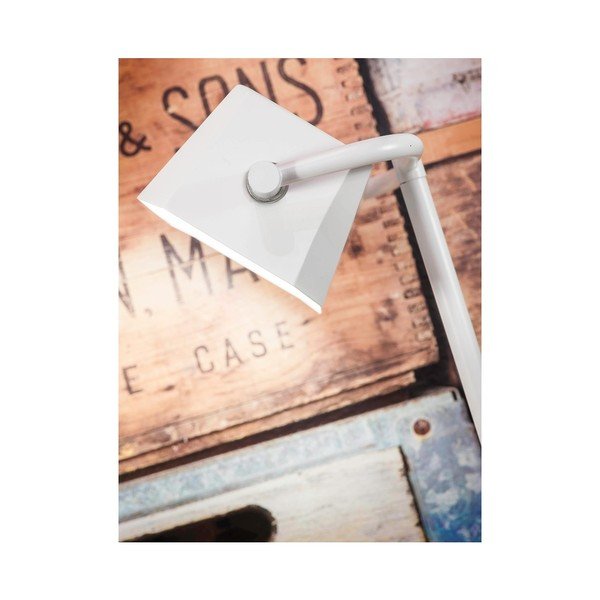 Veioză albă/natural cu abajur din metal (înălțime 40 cm) Cambridge – it's about RoMi-image-3