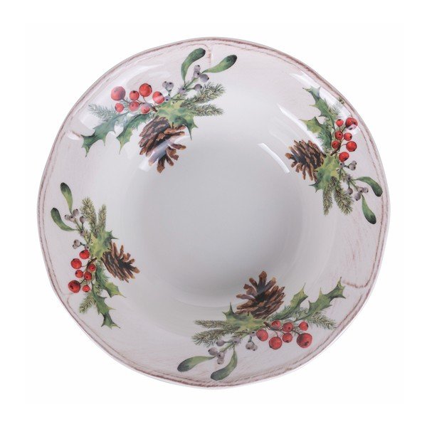 Bol de Crăciun din ceramică VDE Tivoli 1996 Ortisei, ø 36 cm