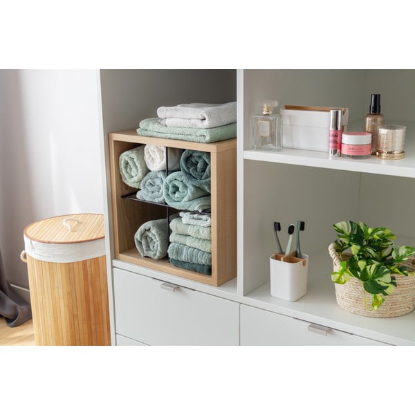 Organizator pentru baie Compactor Ecologic, 8,4 x 7,8 cm, alb-image-4