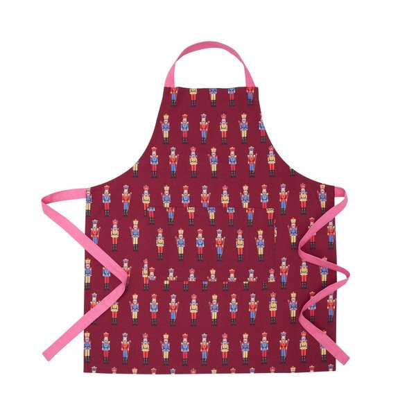 Șorț din bumbac  cu model de Crăciun Christmas Nutcracker – Catherine Lansfield