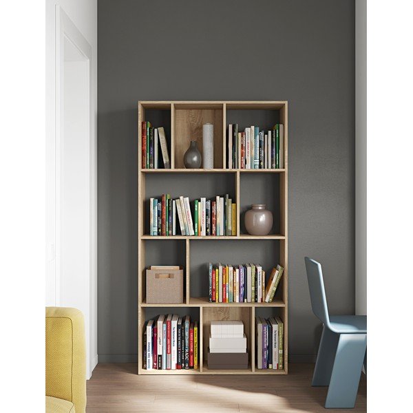Bibliotecă în decor stejar 98x181 cm Toronto - TemaHome -image-1