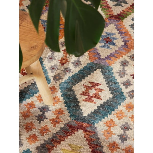 Covor reversibil, țesut manual din lână 120x170 cm Kamal Oasis – Nouristan-image-2