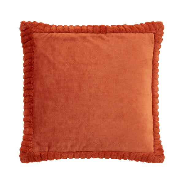 Pernă decorativă din micropluș/cocolino 55x55 cm Velvet and Faux Fur – Catherine Lansfield