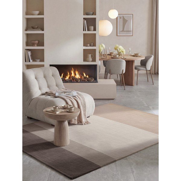 Covor maro/crem din lână 120x170 cm Edmund – Villeroy&Boch-image-3