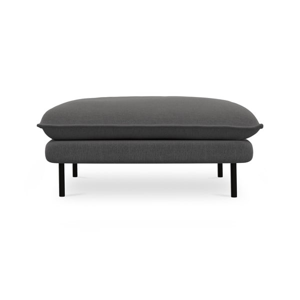 Taburet Cosmopolitan Design Vienna, gri închis-image-1