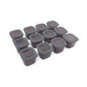Recipiente 12 buc. din plastic pentru alimente Fresco – Hermia