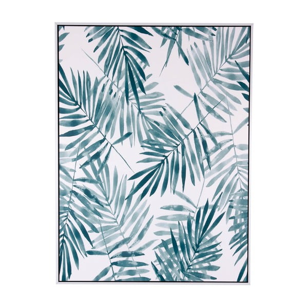 Tablou sømcasa Blue Palm, 60 x 80 cm