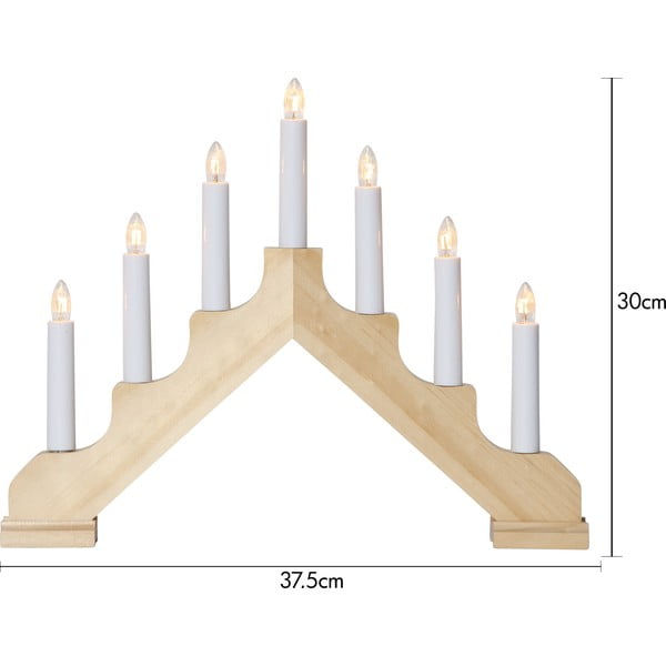 Decorațiune luminoasă maro deschis Ada – Star Trading-image-3