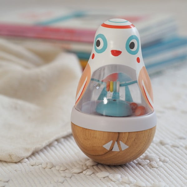 Jucărie tip balansoar pentru copii Djeco„ Alb ca zăpada”-image-2