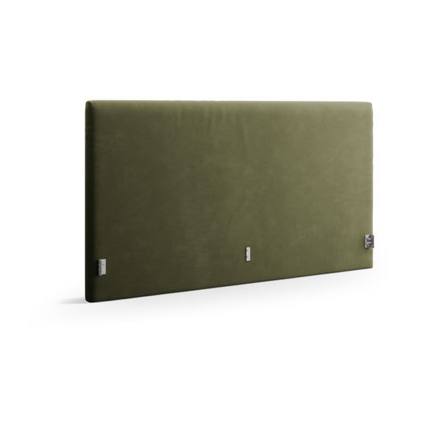 Tăblie de pat verde tapițată 150,5x100 cm Remo – Micadoni 