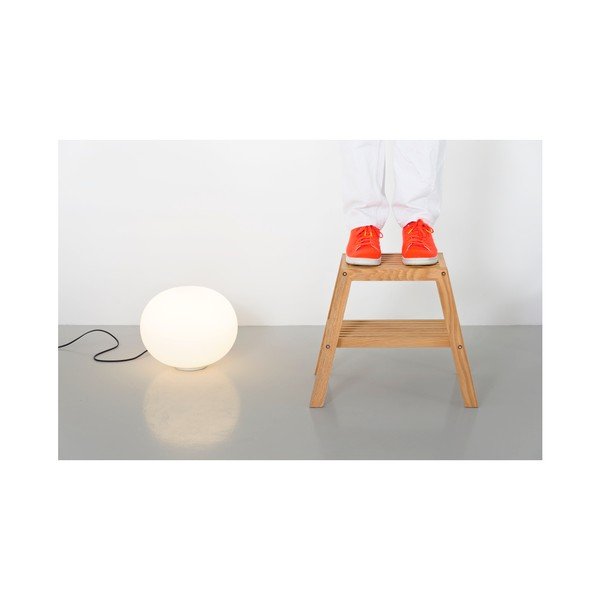 Scaun din lemn de stejar Wireworks Slatted Stool-image-3