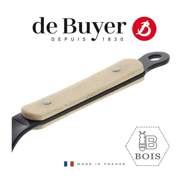 Tigaie din oțel pentru prăjit de Buyer Mineral B, ø 32 cm-image-2