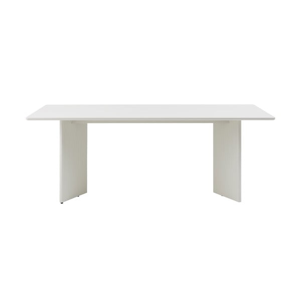 Masă de dining gri deschis 90x200 cm Palma – Unique Furniture-image-2