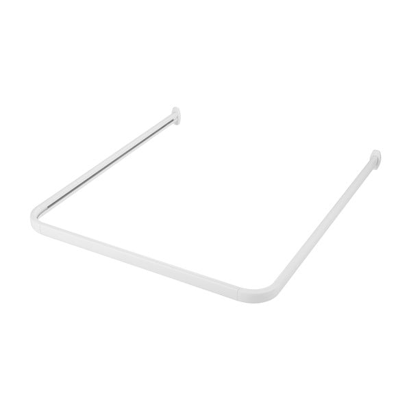 Bară pentru perdea de duș albă Era – Wenko-image-3