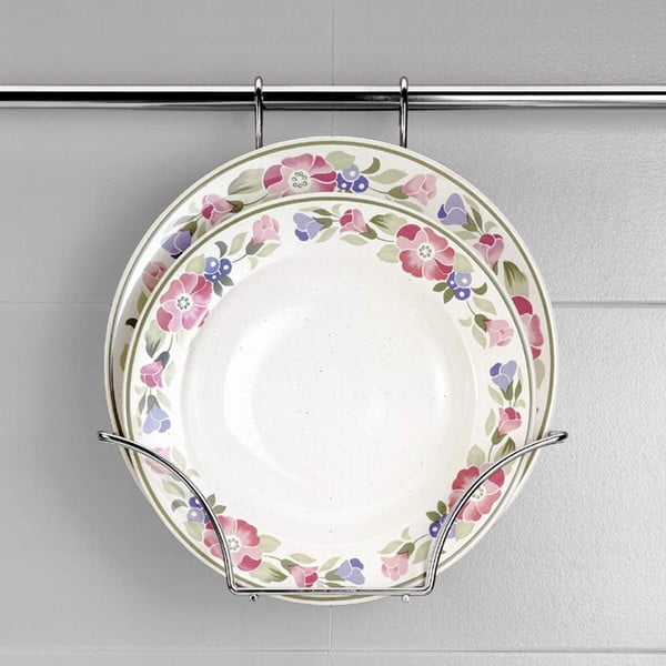 Suport de capace suspendat din oțel cromat Lonardo – Metaltex-image-1