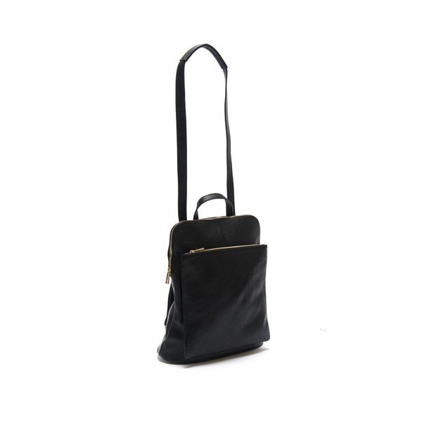 Rucsac din piele Isabella Rhea Iris, negru -image-2