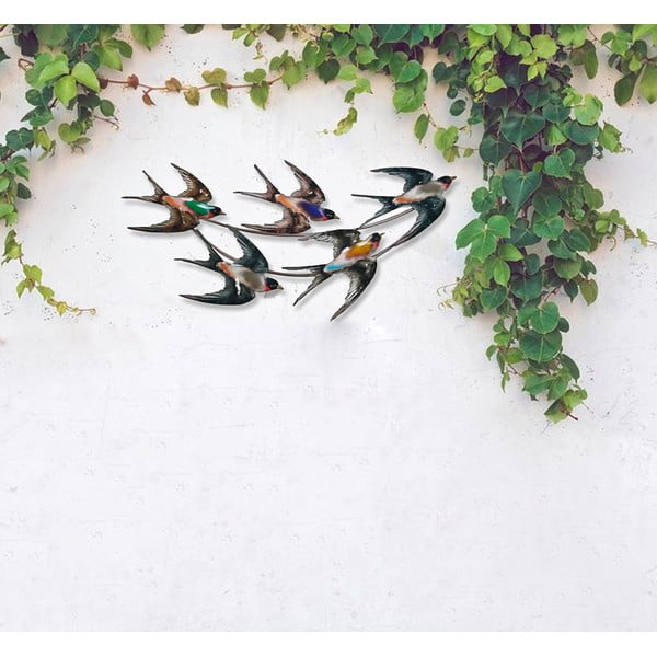 Decorațiune de grădină din metal Swallows – Garden Pleasure-image-1