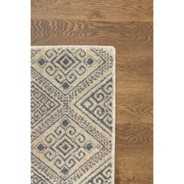 Covor bej din lână 133x180 cm Decori – Agnella-image-3