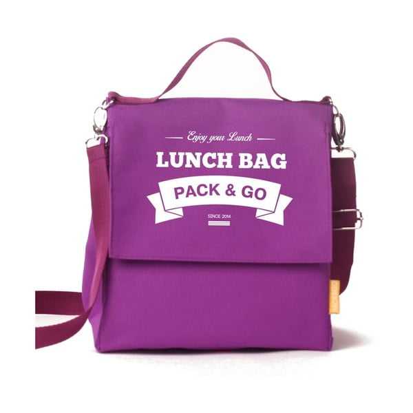 Geantă de umăr Pack & Go Lunch Large Violet