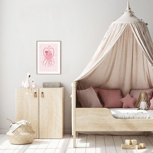 Tablou pentru copii 30x40 cm Oktopus – Malerifabrikken-image-1