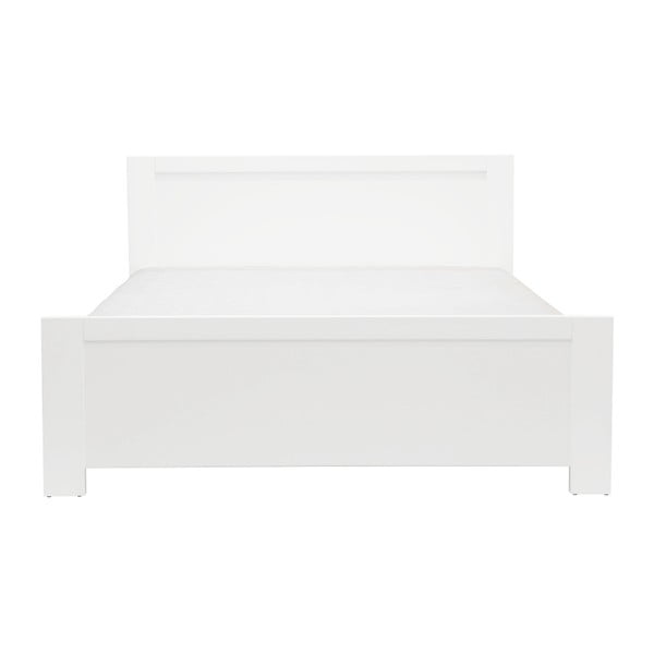 Pat dublu Mazzini Beds Sleep, 160 x 200 cm, alb-image-1