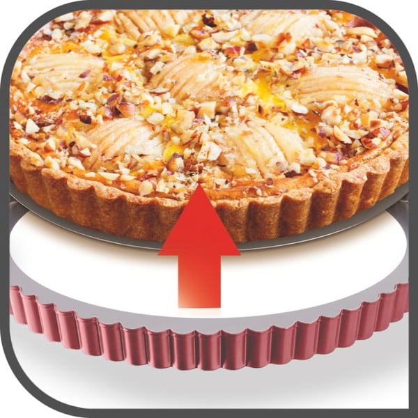 Formă de copt pentru tarte detașabilă Delibake - Tefal-image-1