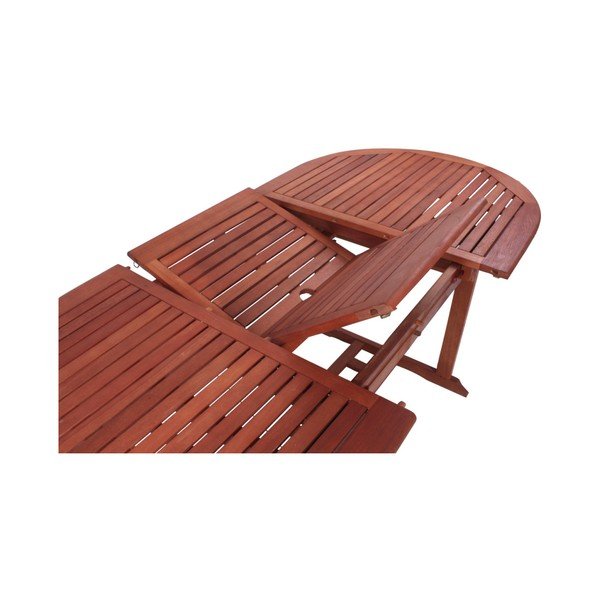 Masă  de grădină din lemn de eucalipt 90x150 cm Stockholm – Garden Pleasure-image-4