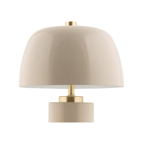 Veioză crem LED cu intensitate reglabilă cu abajur din metal (înălțime 30 cm) Freya – Leitmotiv-image-3