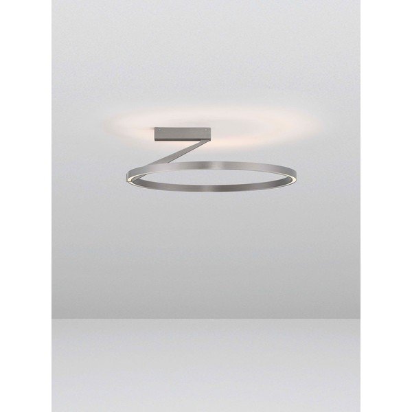 Plafonieră argintie LED cu intensitate reglabilă din aluminiu Tilia – Nova Luce-image-4