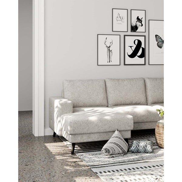 Colțar crem (pe partea dreaptă) Fynn – Ghado-image-1