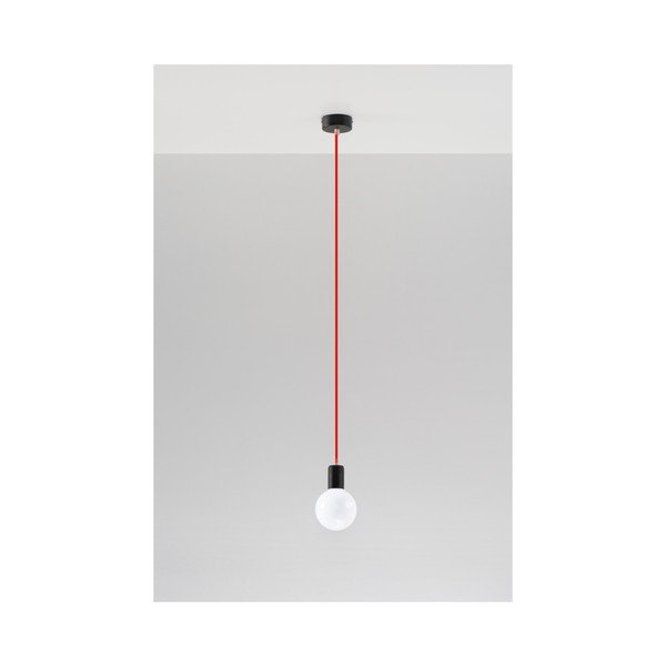 Lustră Sollux Bombilla Red-image-1