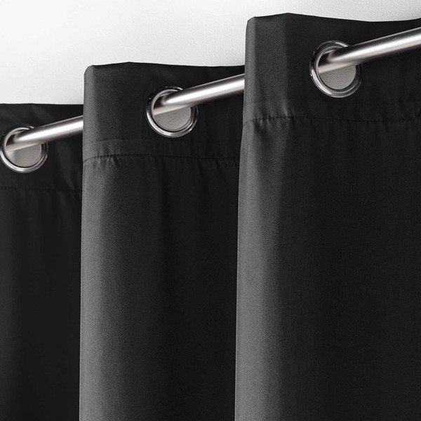 Draperie neagră termoizolantă 140x260 cm Icemount – douceur d'intérieur-image-2