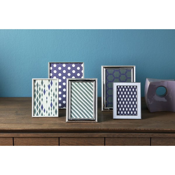 Ramă foto argintie de sine stătătoare/de suspendat din metal 26x18 cm Sweet Memory – Zilverstad-image-1