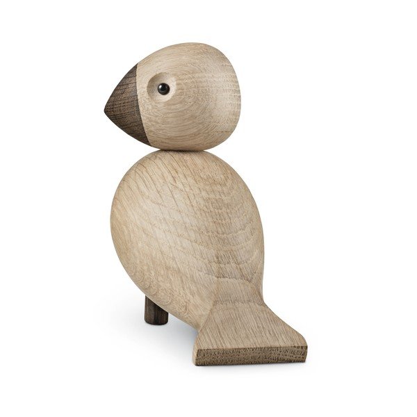 Statuetă din lemn masiv de stejar Kay Bojesen Denmark Songbird Alfred-image-2