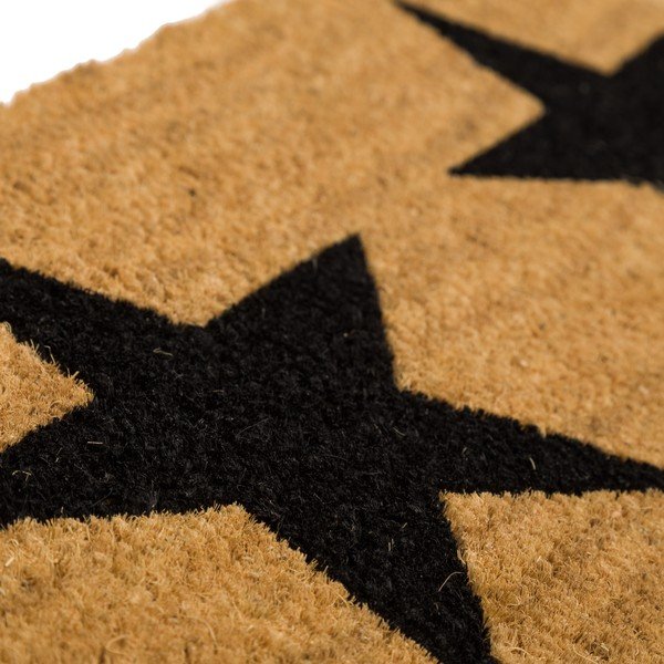 Covoraș intrare/coridor din fibre de cocos Casa Selección Stars-image-1