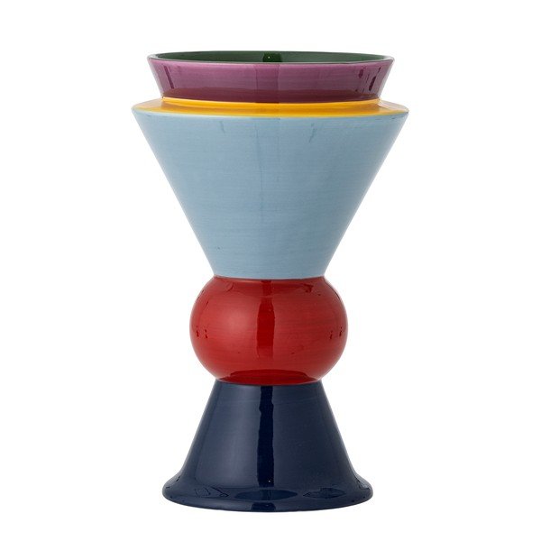 Vază din ceramică pictată manual (înălțime 26,5 cm) Trilla – Bloomingville