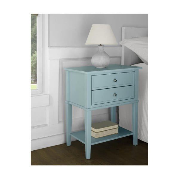 Noptieră albastru-deschis Franklin – Støraa-image-4