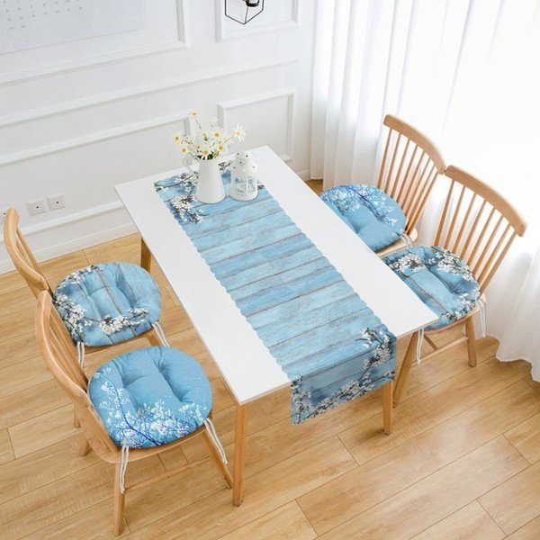 Set napron de masă și perne de scaun 5 buc. – Mila Home-image-1