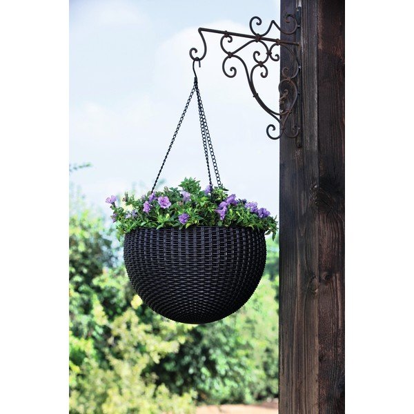 Ghiveci din plastic suspendat și de perete ø 35 cm Hangingsphere – Keter-image-1