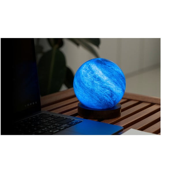 Decorațiune luminoasă în culoare naturală închisă cu USB ø 12 cm Galaxy Breeze – Gingko-image-1