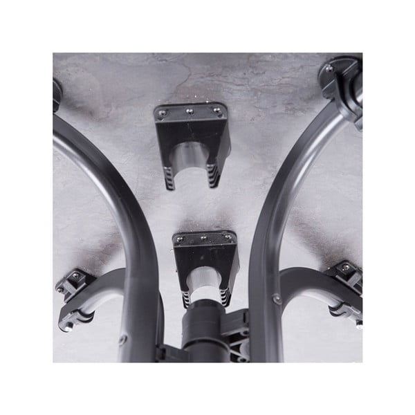 Masă  de grădină rotundă din metal ø 70 cm Pizarra – Dajar-image-2