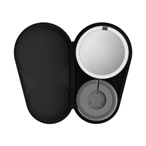 Oglindă cosmetică (mărire 5x) cu led/de mărire ø 12 cm – simplehuman-image-4